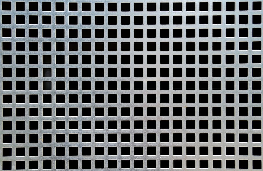 tv test card, zinc sheet, steel grid, texture, template, material, collection, metal, shaft, abstract