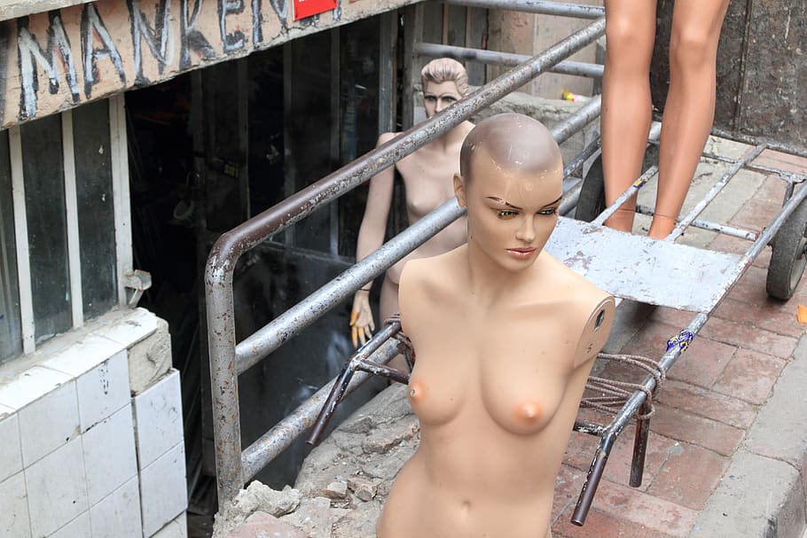 turkey, istanbul, mannequin, abused, beaten, damaged, bruised, young adult, young women, human representation