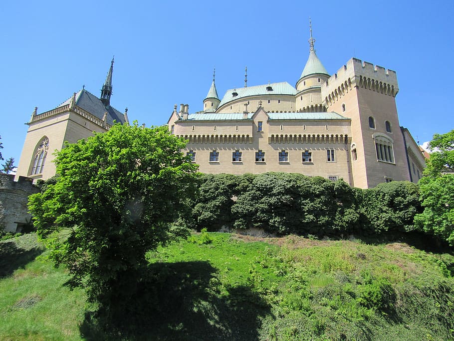 Slovakia, Castle, Bojnice, architecture, famous Place, palace, architecture And Buildings, building Exterior, outdoors, history