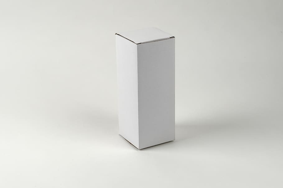 maqueta, caja blanca, caja, diseño, decoración, muestra, color blanco, foto de estudio, en interiores, copia espacio