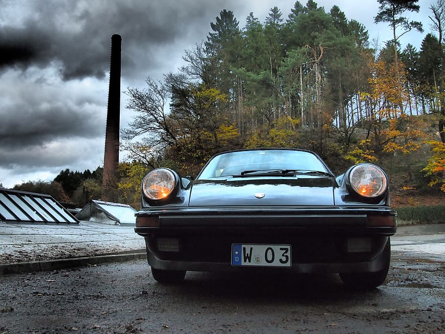 Porsche, Targa, Vehículo, 911, 1984, Oldtimer, Porsche Targa, coche deportivo, objeto de colección, Zuffenhausen