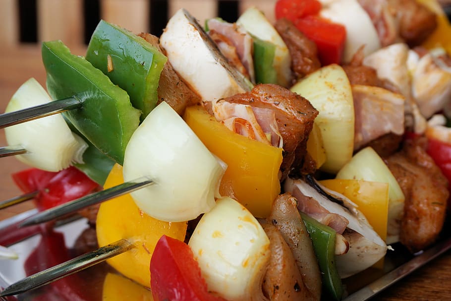grill, grilled meats, barbecue, meat, delicious, grilled, eat, tasty, grilling, shish kebab
