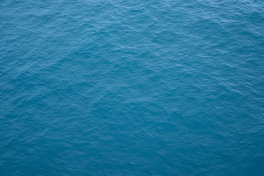 laut, samudra, biru, air, latar belakang, bingkai penuh, bertekstur, tidak ada orang, alam, berdesir