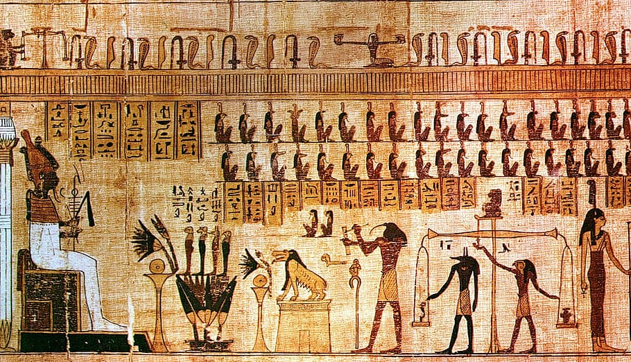 エジプトの象形文字, エジプト, パピルス, 王室, 建築, 芸術と工芸, 歴史, 過去, 人間の表現, 表現