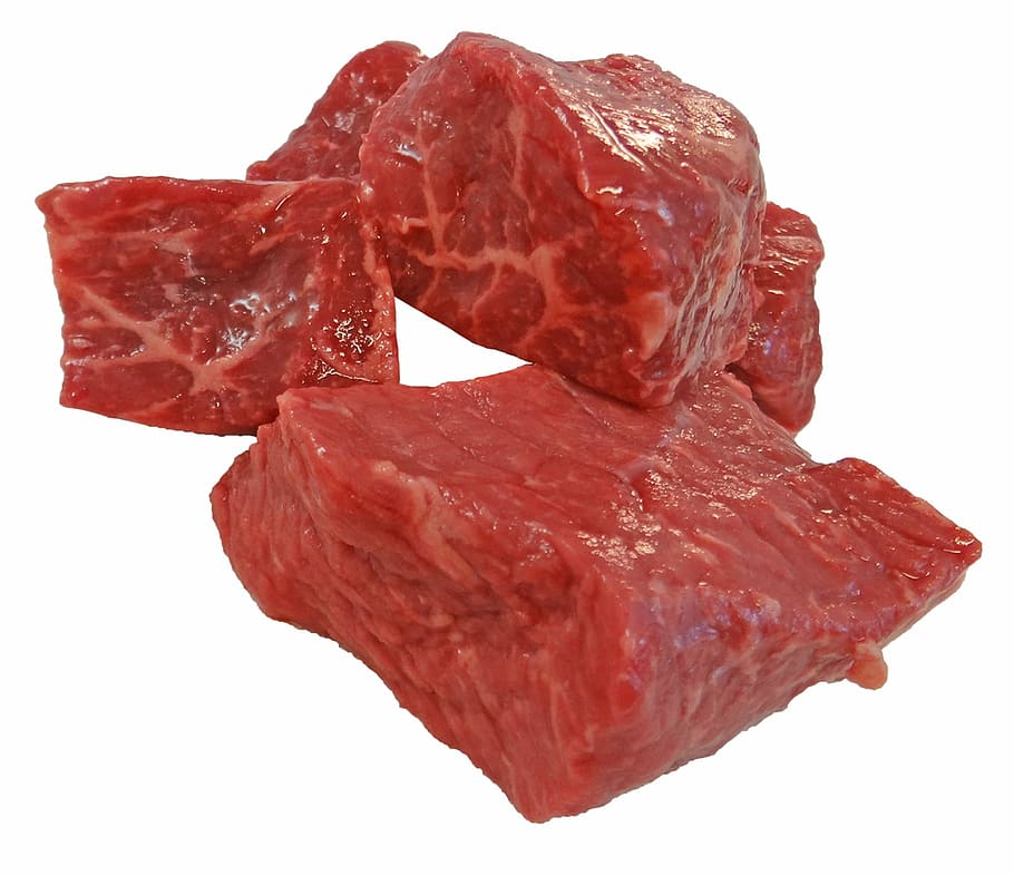 Beef, Stew, Stew Meat, Stew, Meat, Food, beef, stew, meat, cooking, raw, isolated