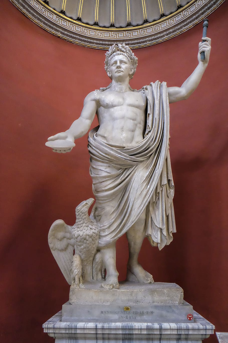estatua, escultura, romano, vaticano, museo, mármol, museo del vaticano, italia, arte, roma