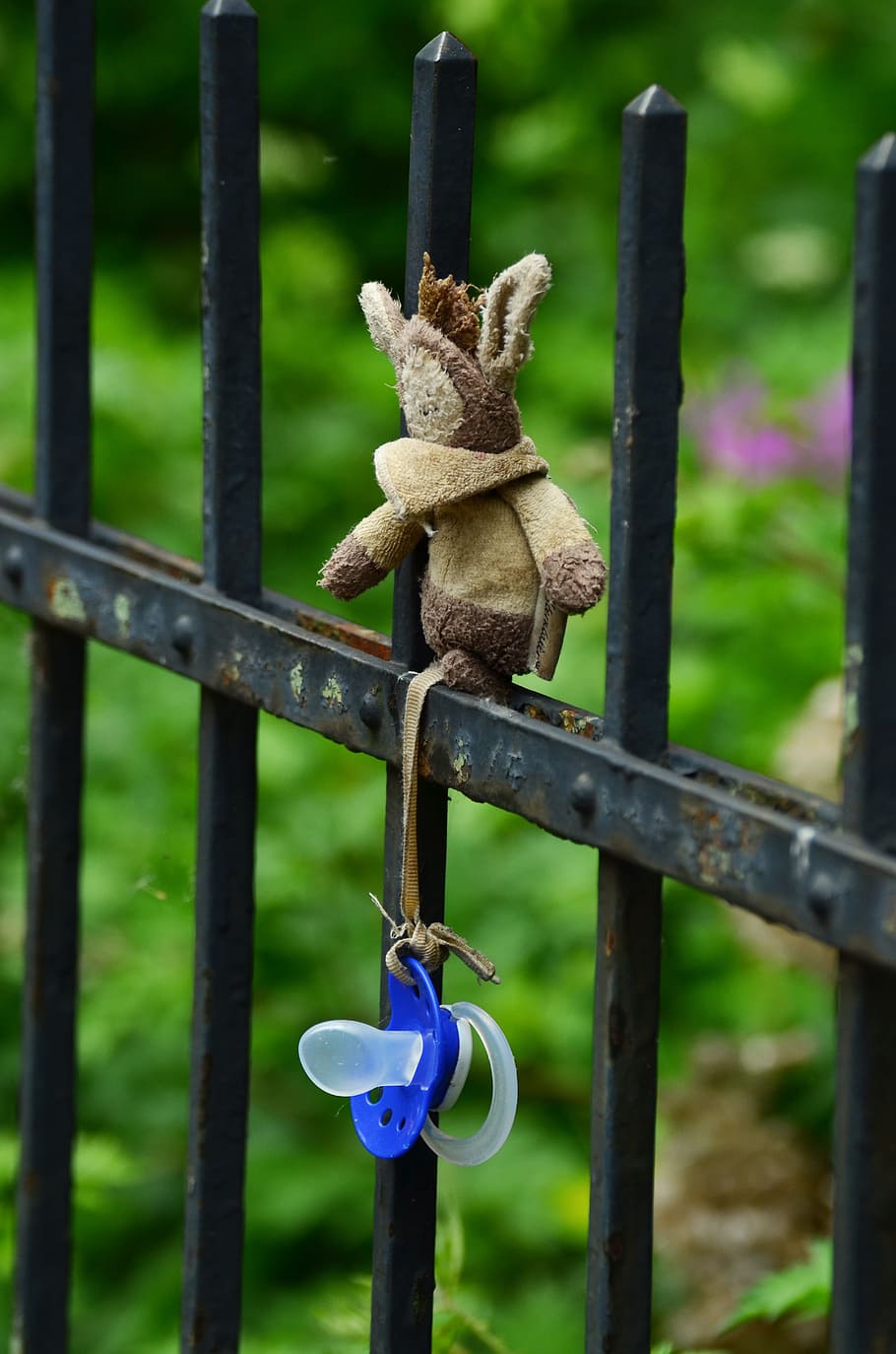 Pacifier, Toys, Lost, Forget, Missing, search, to find, fence, fundsache, reference