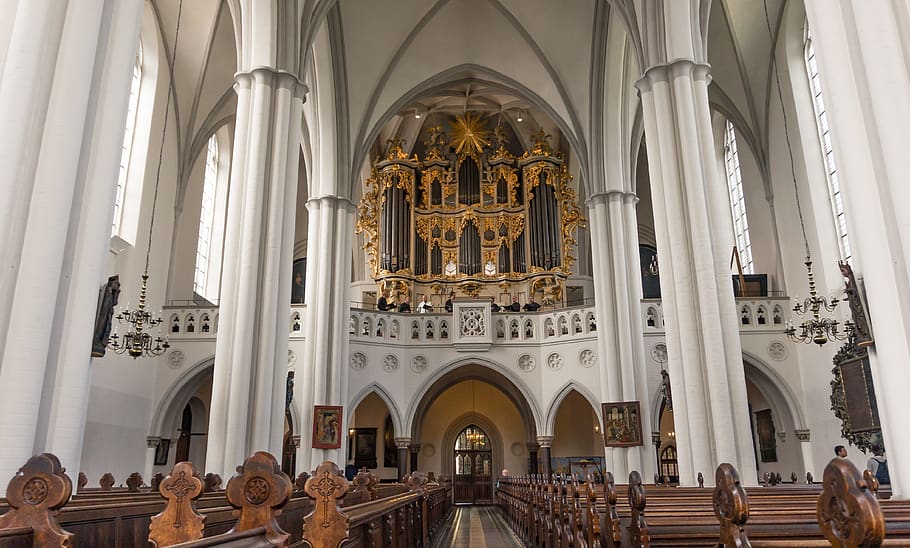 church, architecture, cathedral, religion, st mary's church, berlin, wagner-core-organ, place of worship, spirituality, belief
