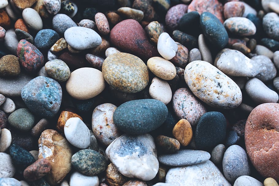 pebbles texture, Pebbles, texture, textures, pebble, stone - Object, backgrounds, nature, pattern, rock - Object