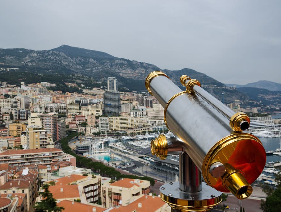 Monaco, Port, Yachts, Mediterranean, ships, water, city, boats, principality of monaco, skyscrapers