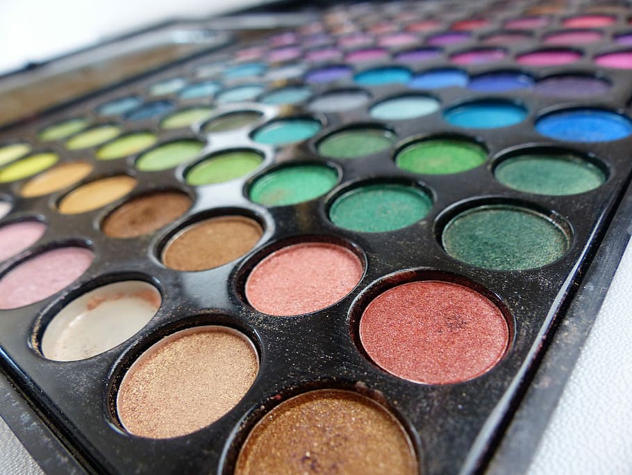 Makeup, Lipstick, Make Up, Color, Style, lip gloss, eye shadow, close-up, eyeshadow, palette