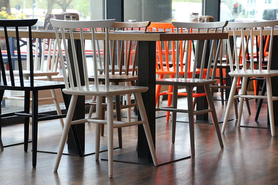 Chairs, Dining, Tables, Gastronomy, dining tables, restaurant, cafe, chair, seat, dinner table