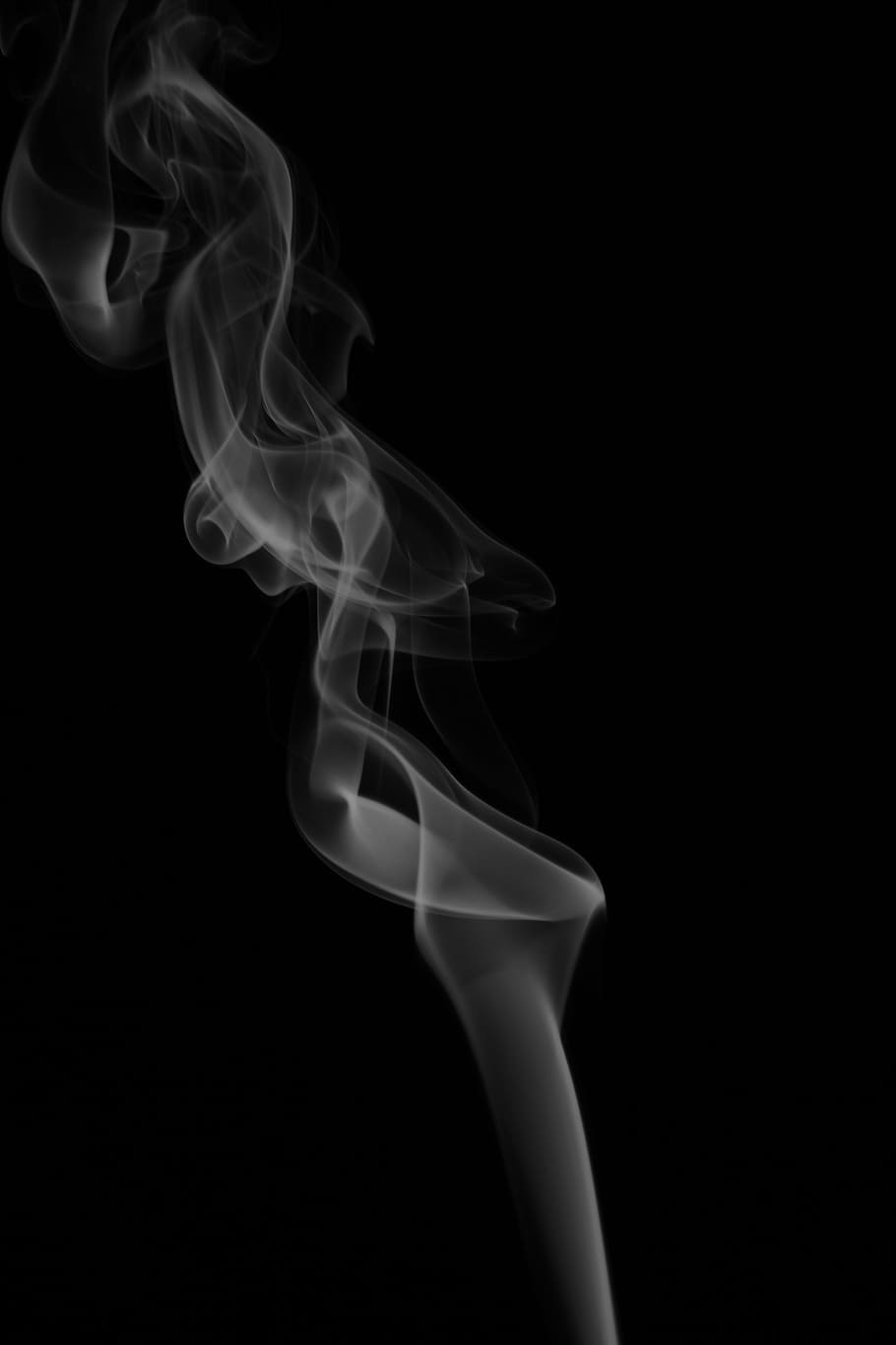 white smoke, smoke, photography, smoke photography, smoke - Physical Structure, black Color, abstract, backgrounds, curve, swirl