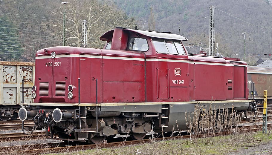 diesel locomotive, mainline, Diesel Locomotive, Mainline, deutsche bundesbahn, v100, v 100, br212, br 212, privatlok, diesel