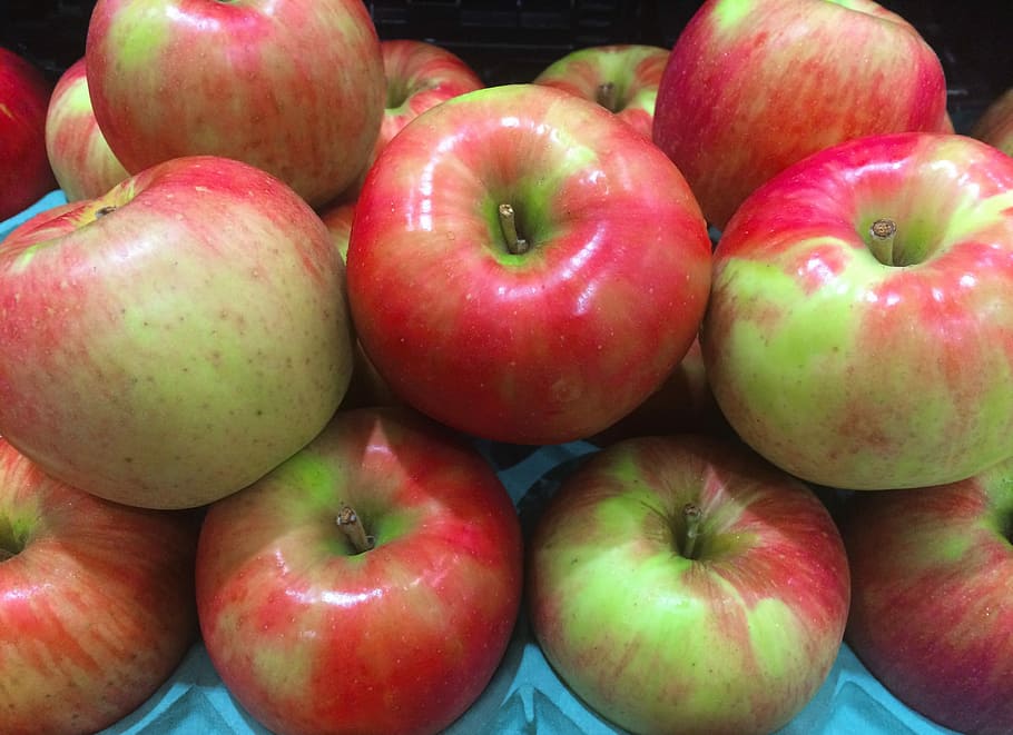Apple, frutas, Seiyu Ltd, vermelho, vivendo, supermercado, frutas e legumes, departamento, heisei-cho, yokosuka