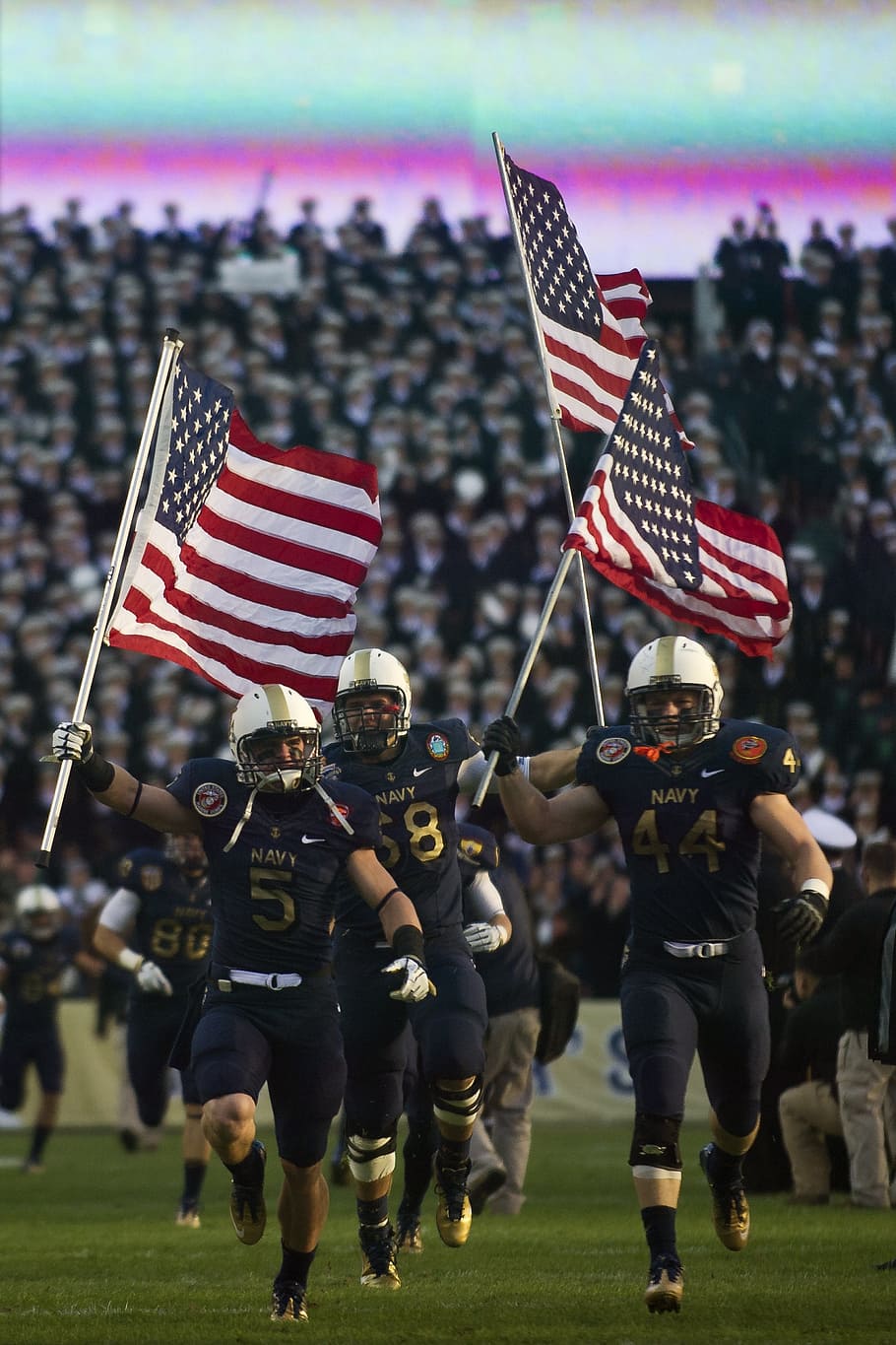 american football, army navy game, players, teams, field, sport, competition, stadium, play, action