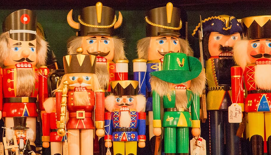 nutcracker doll lot, Nutcracker, Christmas, Decoration, Craft, christmas, decoration, advent, christmas eve, gifts, wood