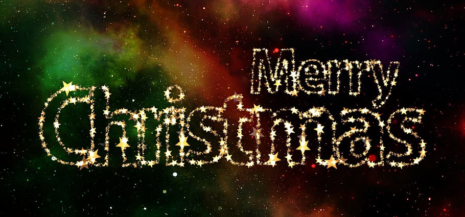 メリー, クリスマスギャラクシーテキスト, クリスマス, 手紙, abc, 星, お祝い, 装飾, 祭り, クリスマスイブ