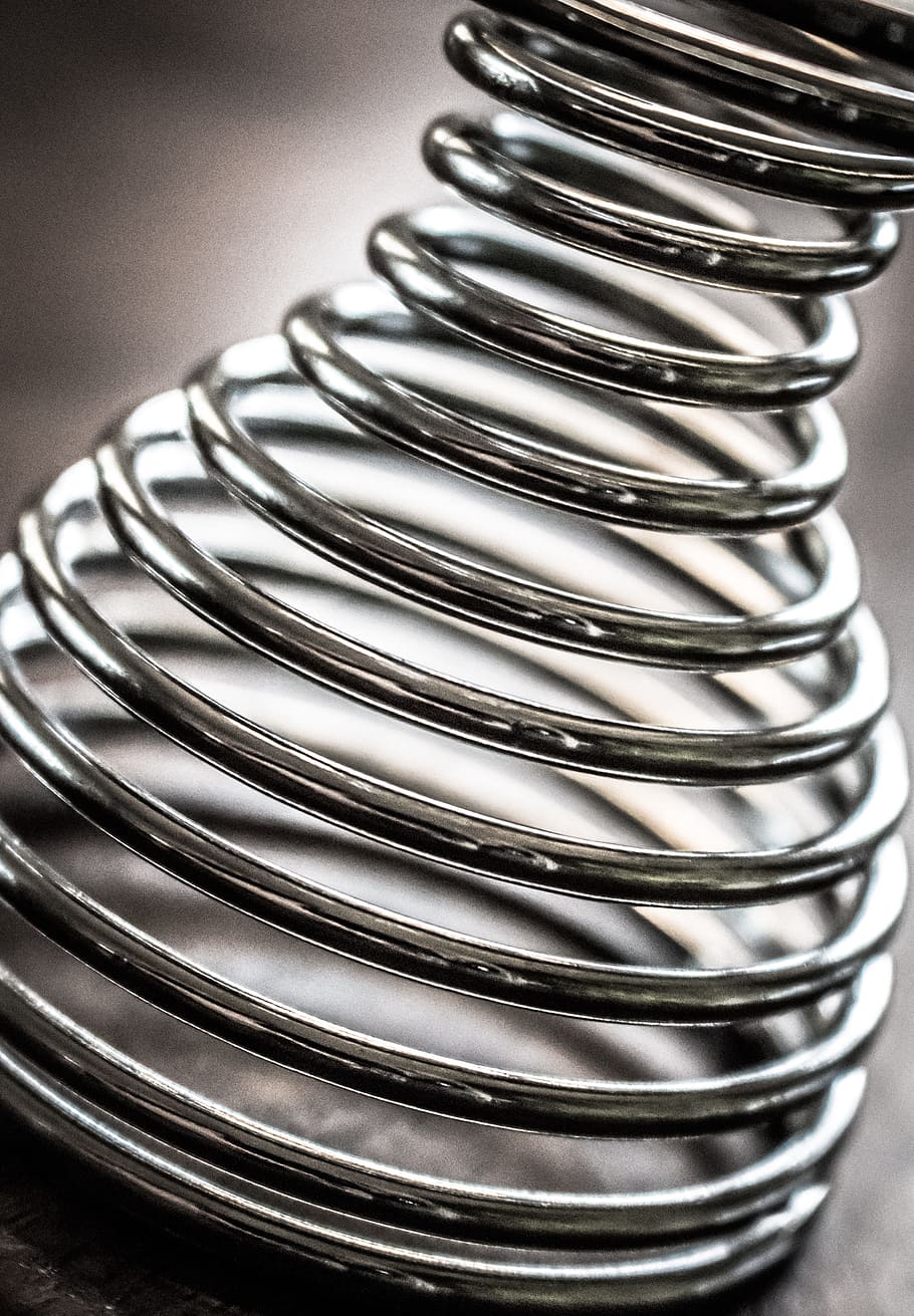 spiral, light, eddy, egg cups, design, metal, close-up, pattern, indoors, coiled spring