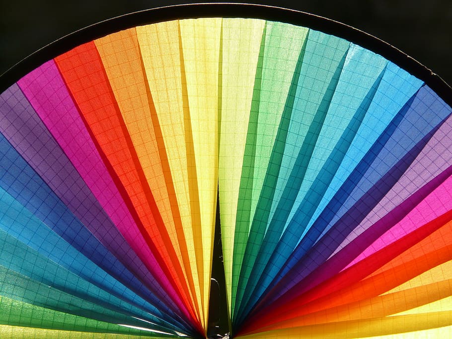 pinwheel, wind, colorful, color, district, movement, multi Colored, spectrum, colors, backgrounds