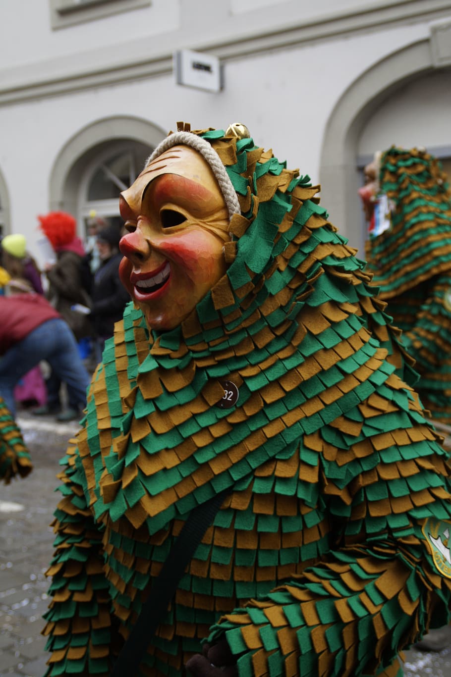 strassenfasnet, fools jump, swabian alemannic, fasnet, move, haes, mask, carnival, masquerade, costume