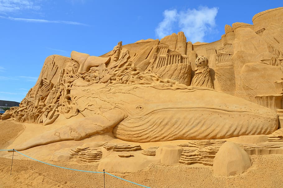 sand sculptures, art, sculpture, artwork, denmark, søndervig, sand, festival, sand picture, sandworld