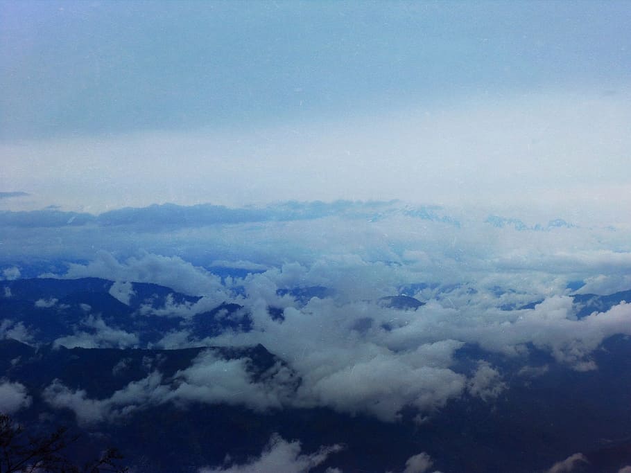 山 山頂 雲の上 雲 空 空 雲景 環境 雰囲気 風景 自然 自然の美しさ Pxfuel
