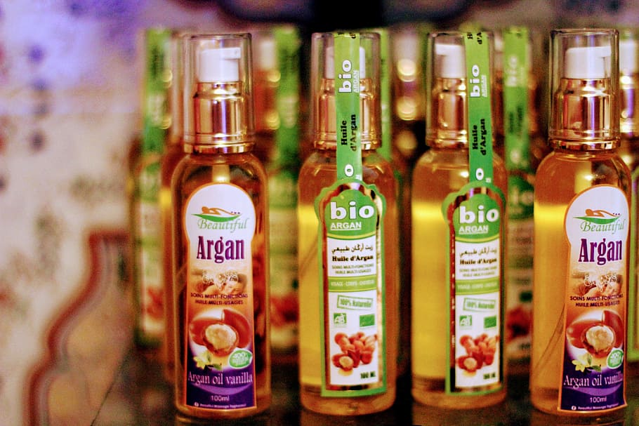 Bottles, Argan Oil, Buy, Healthy, argan, bottle, label, healthcare and medicine, medicine, herbal medicine
