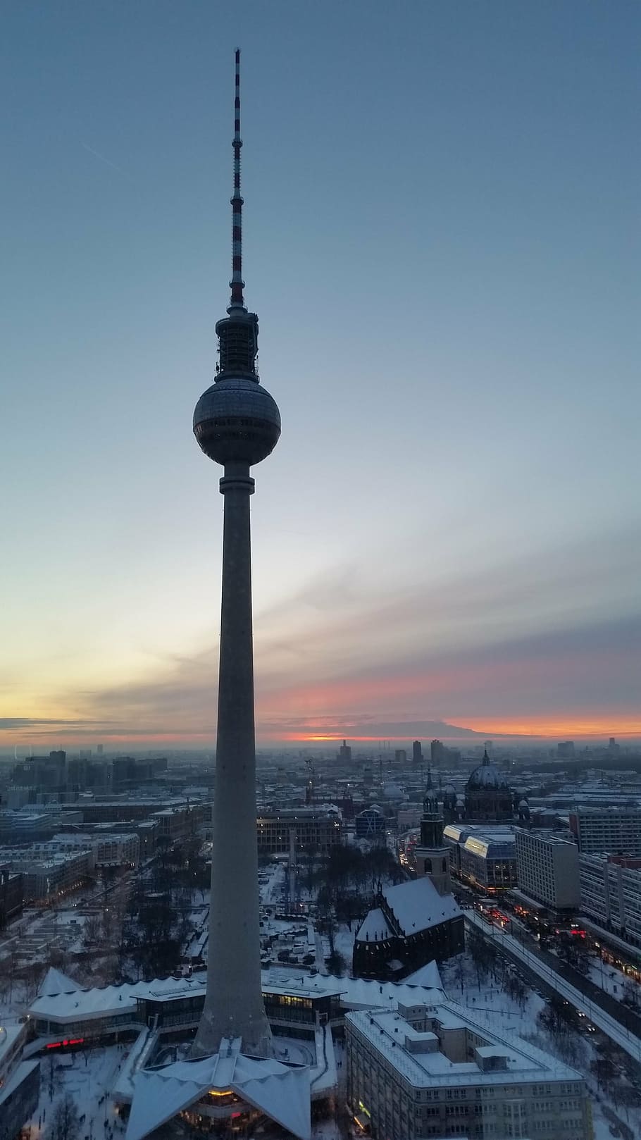 torre cn, berlín, alexanderplatz, torre de televisión, alex, capital, punto de referencia, paisaje urbano, arquitectura, horizonte urbano