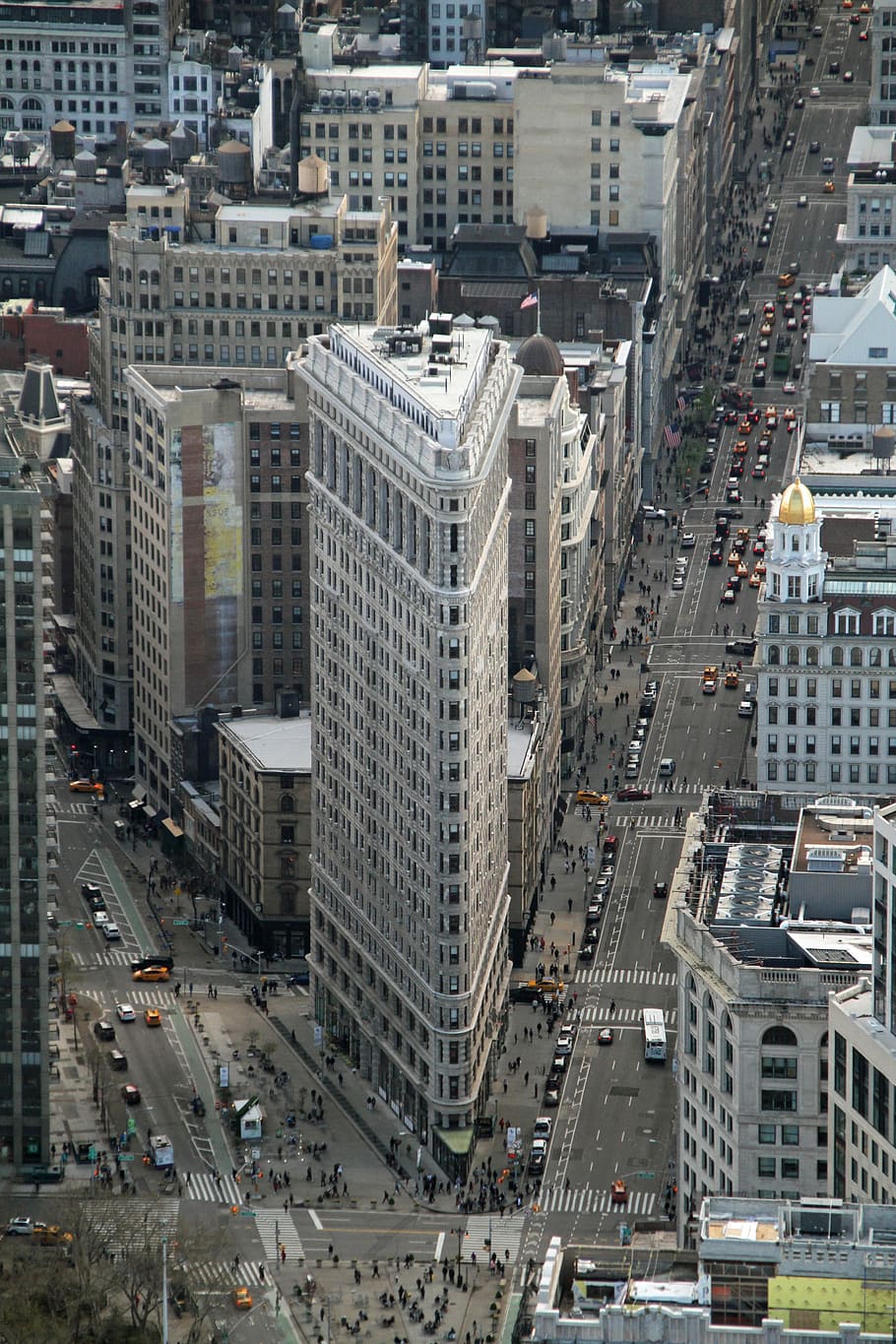 Edificio Flatiron, Manhattan, Nueva York, punto de referencia, edificio, rascacielos, arquitectura, escena urbana, paisaje urbano, ciudad