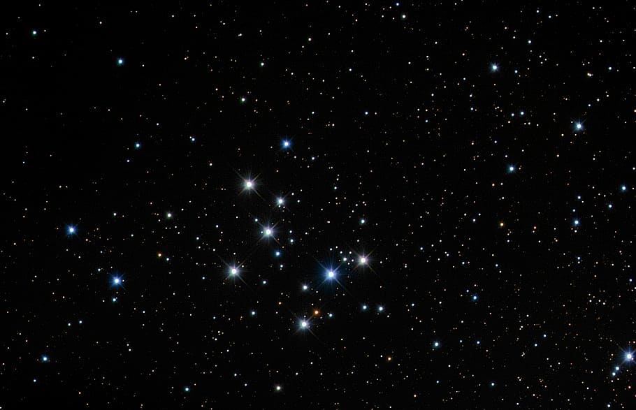 fondo de pantalla digital de estrellas, el cielo nocturno, objetos astronómicos, m29, messi, malla de charles, cúmulos abiertos, estrella - espacio, espacio, astronomía