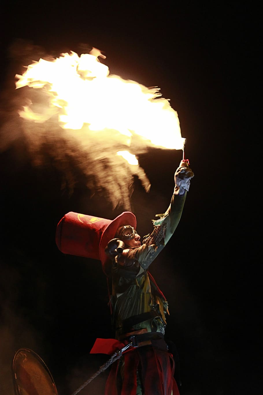 Fire, Flame, Combustion, fire, flame, performance, performing arts event, only men, arts culture and entertainment, one man only, adult