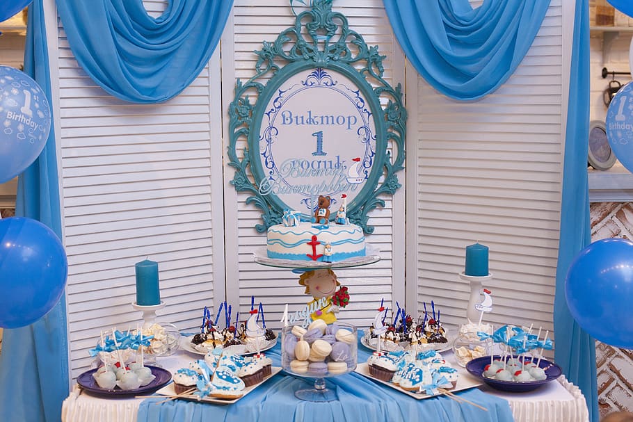 pastry table set, Candy Bar, Sweet, Table, Cake, Topper, sweet table, birthday party, baking, day of birth