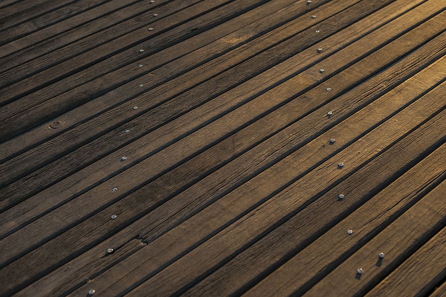 brown wooden floor, brown, wooden, flooring, boardwalk, wood, planks, pattern, backgrounds, wood - material