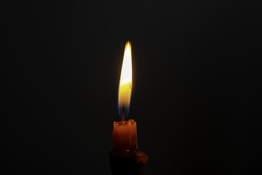 candlelight, light, burn, lights, shamash, flame, chanukah, jewish, hanukkah, celebration