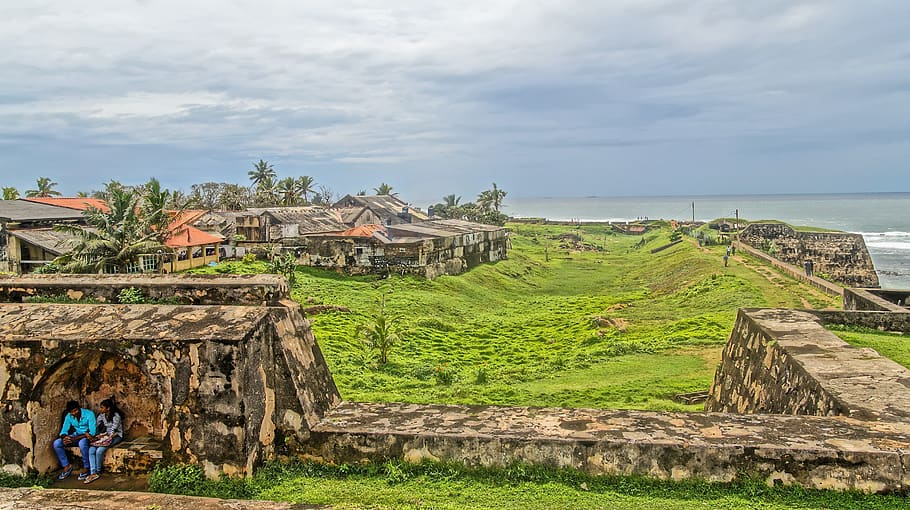 sri lanka, fortress, old, bile, hdr, masonry, building, architecture, sky, built structure