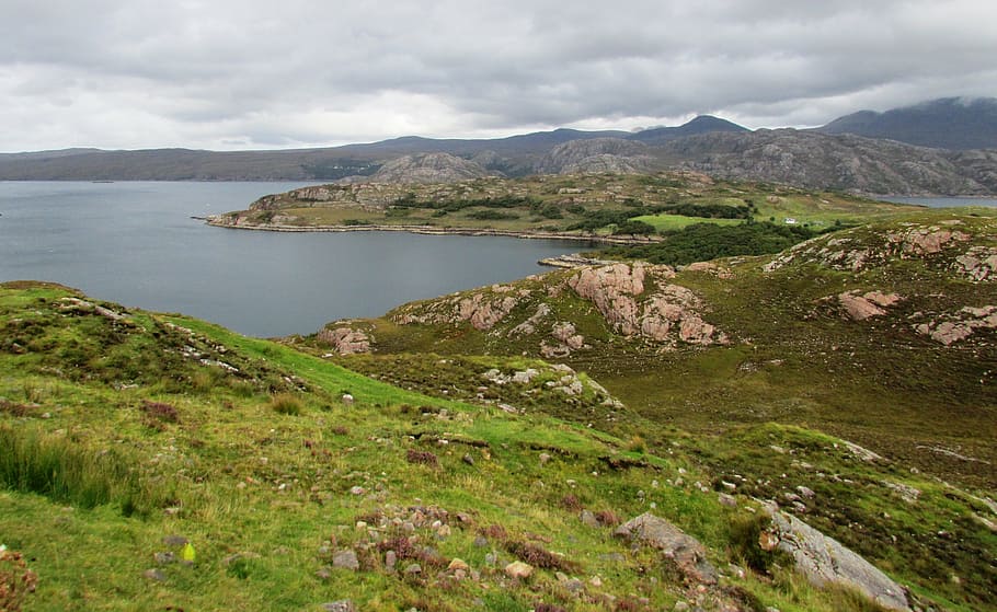 escócia, paisagem, escocês, terras altas, cenário, cênico, costa, montanha, paisagens - natureza, beleza na natureza
