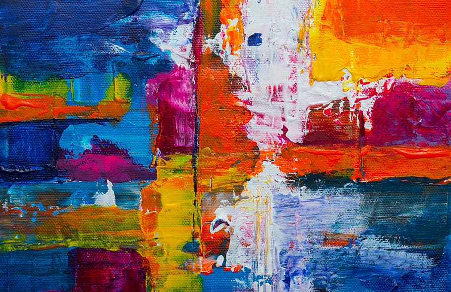 colorful, abstract, painting, art, canvas, brushstroke, background, artist, creative, design