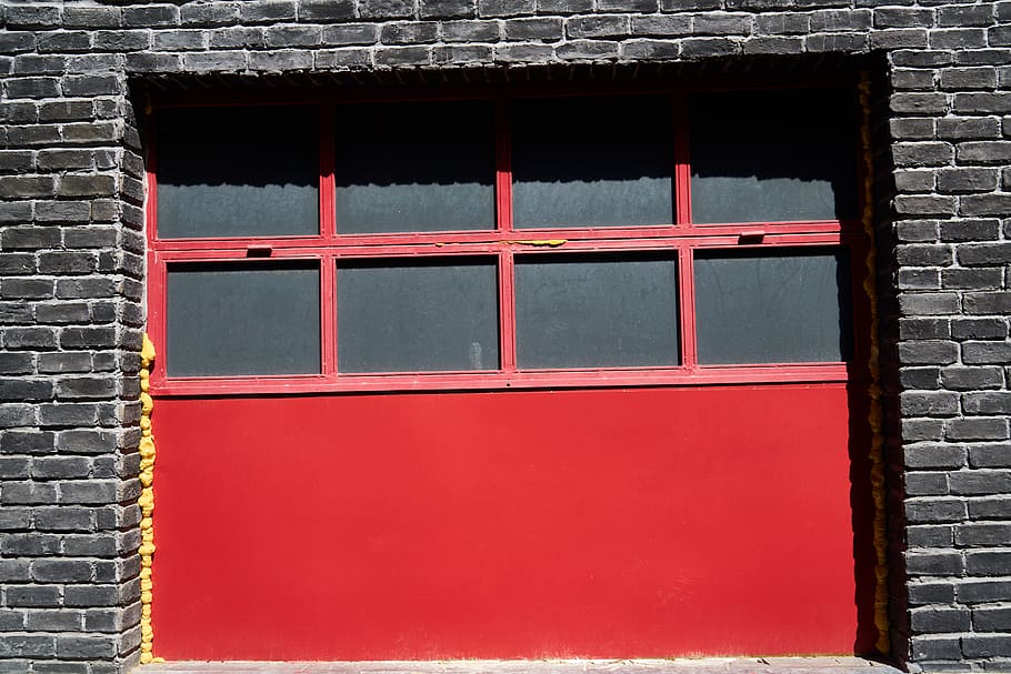 door, metal, wall, red, brick, old, introduction, security, daniel, closed