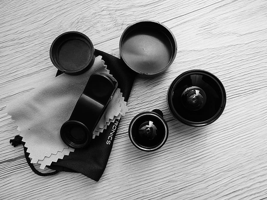 Lenses, Photo, Photography, Photograph, focus, kinsen, glass, smartphone objective, aufsteckobjektive, lens set