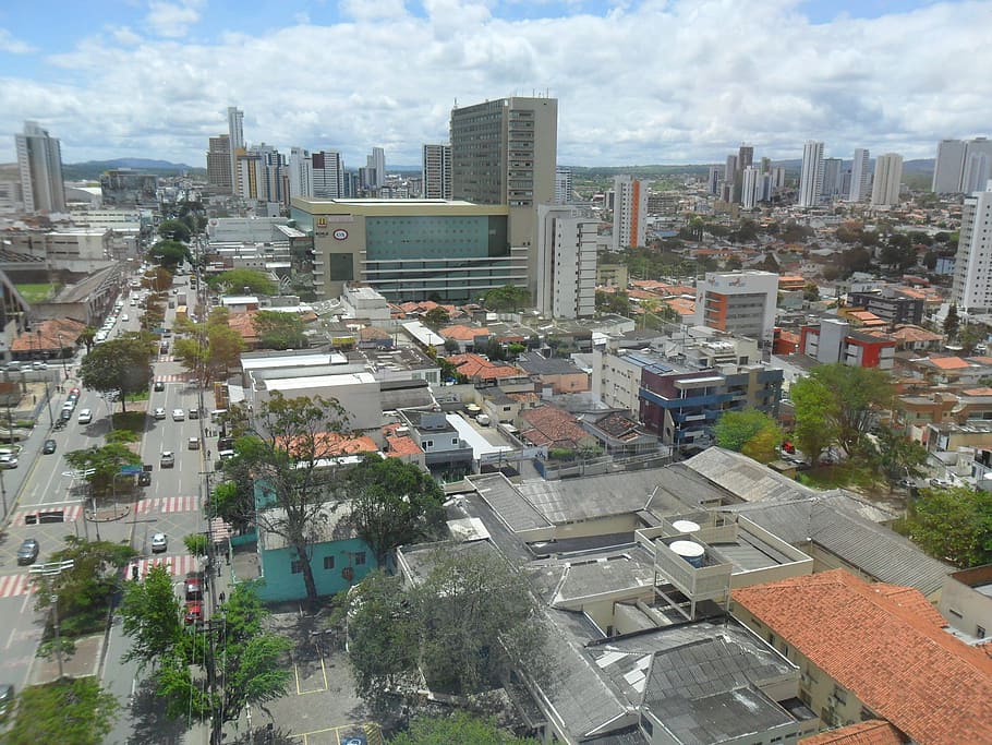 caruaru, avenida, urbano, ciudad, edificios, arquitectura, pernambuco, brasil, exterior del edificio, estructura construida