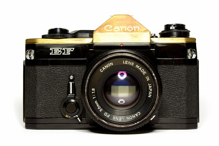 analog, camera, vintage, canon, vintage- camera, slr camera, nostalgia, photograph, photo camera, old