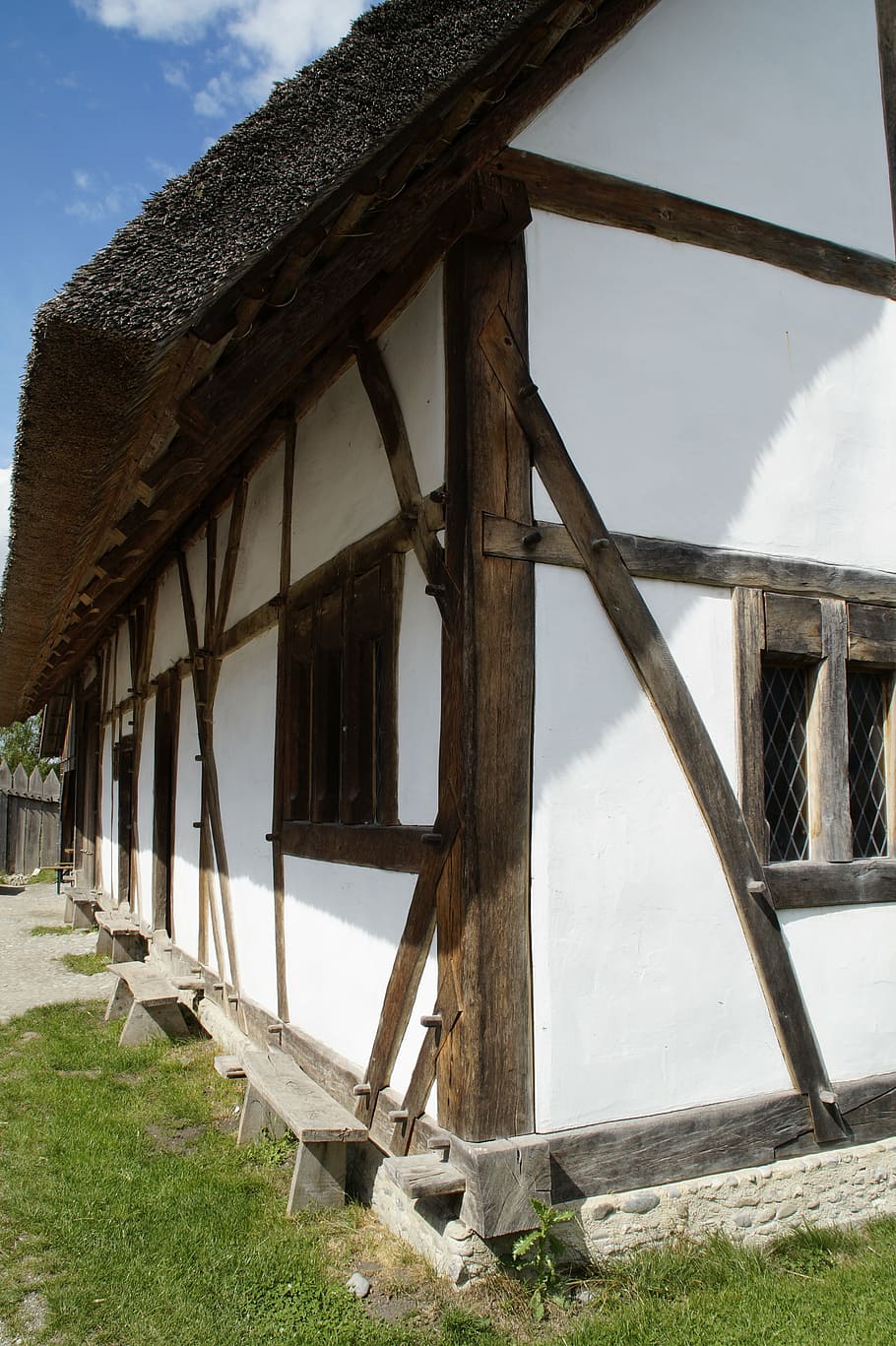 bach ritterburg, ksatria kastil, kastil, jarum bawah, abad pertengahan, kastil kayu, menara, kanzach, jerman selatan, kayu