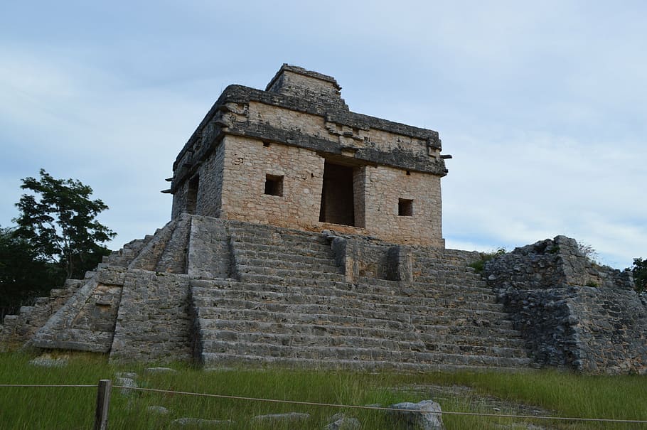 piramida, meksiko, maya, arsitektur, aztec, matahari, pariwisata, cancun, quintana roo, yucatan