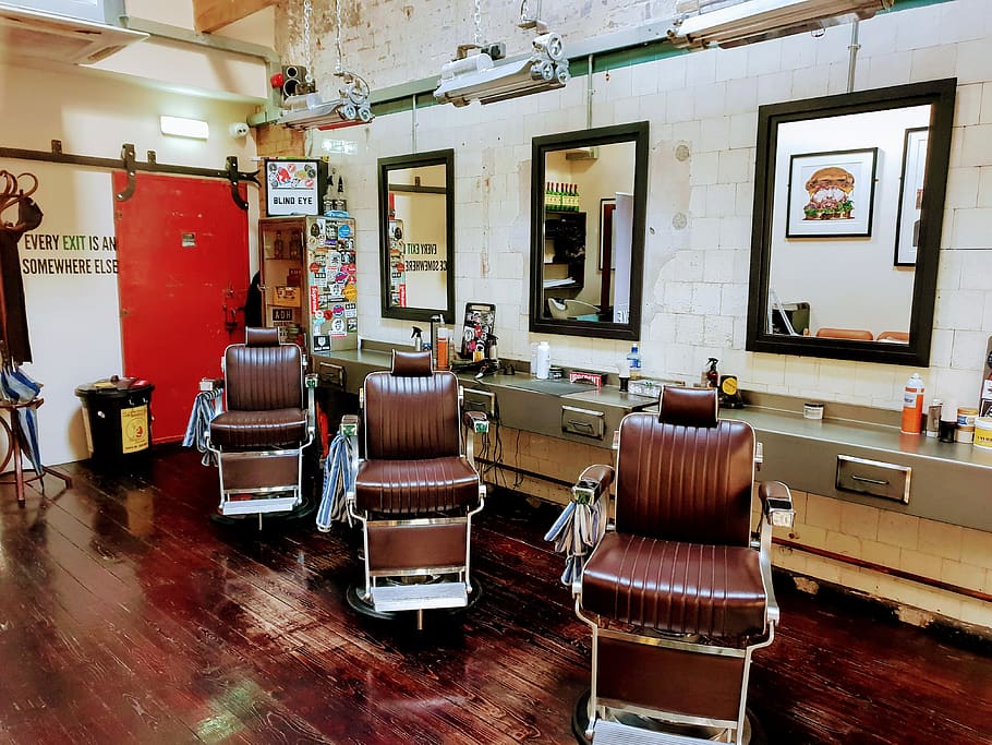 barbershop, dublin, ireland, irish, people, history, indoors, seat, table, chair