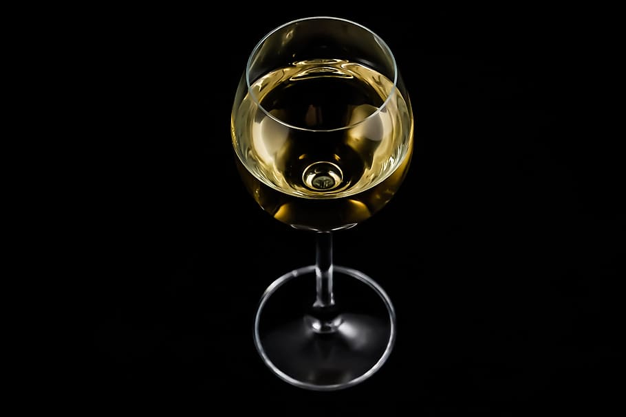 putih, anggur, gelas, anggur putih, makanan / minuman, alkohol, minuman, gelas anggur, gelas minum, warna hitam