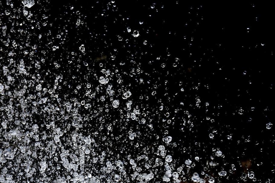 water droplet wallpaper, water splashes, drop of water, inject, wet, water, backgrounds, abstract, full frame, nature