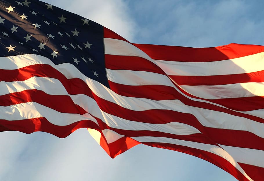 estadounidense, bandera, estados unidos, estados unidos de américa, blanco, símbolo, patriótico, rayas, américa, nacional