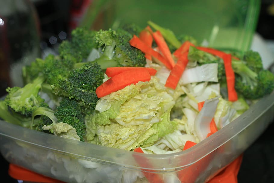 Salada, Verdura, Legumes, Comida, alface, saúde, vegetais, frescura, saudável Alimentação, comida e bebida