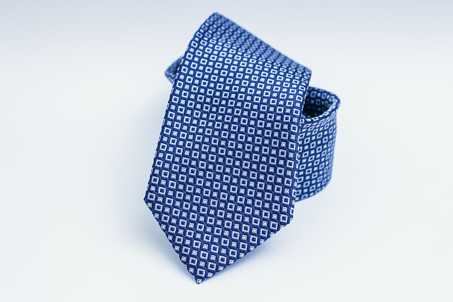 blue, grey, necktie illustration, tie, blue mens tie, mens tie, white background, studio shot, indoors, cut out